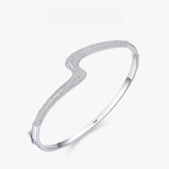 Bracelete em prata Sparkling 528 cristais